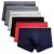 Import Wholesale Solid Color Medium Waist Comfortable Breathable Boxer Briefs Plus Size Underwear For Man from China