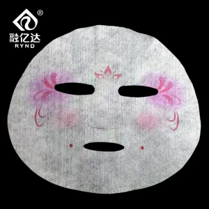 Fashion mask with pattern facial makeup print mask sheet