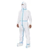 Hot Selling Disposable Non-woven Protective Clothing Work Clothes Good Quality Medical Overall Hospital ICU Clothing Protection Suit