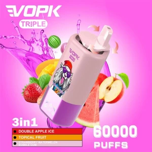 The best Flavor taste VOPK 60k puffs disposable vape pen triple ecigs vaper wholesale from paphosVape