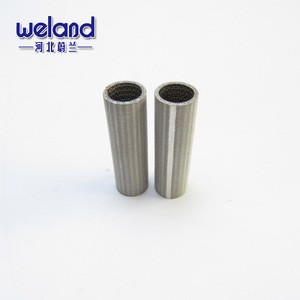 1-300 micron 316 Mesh 10-300MM diameter Sintered Stainless Steel Sintered Mesh Filter Pipe