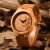 Import 1 pc MOQ men military wooden watch daily waterproof quartz watches male customized blank wood wristwatch from China