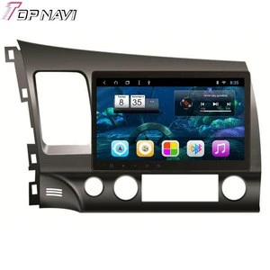 10 Inch 2 Din Car Radio For Honda CIVIC 2006 2007 2008 2009 2010 2011 Android 8.1 Multimedia Player Car GPS Navigation Wifi BT