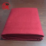 100% Acrylic Material and Woven Technics Modacrylic Flame Retardant Fiber Blanket Plain Dyed Acrylic Airline Blanket Throw