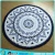 Import 100% cotton Turkey style customized thick quality round beach towel with tassels from China
