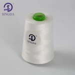 100% Polyester 30/2 40/2 50/2 60/2  White Yarn Dying Sewing Thread