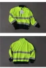 100% polyester Winter Outdoor  Raincoat/Rain Jacket waterproof Abrigo de trabajo