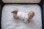 100% Waterproof Hypoallergenic Premium Fitted Cotton Terry Baby Protectors Crib Mattress Cover