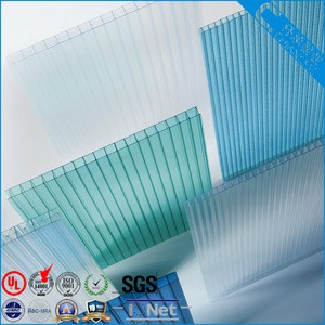 100%bayer polycarbonate hollow sheet and green policarbonato pc sheet