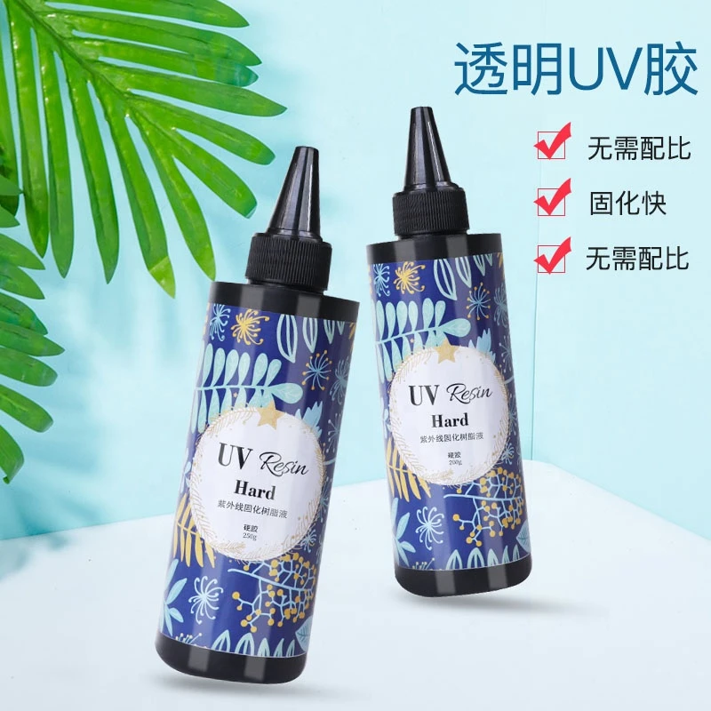 100g Transparent Hot Sale Liquid Hard UV hard resin