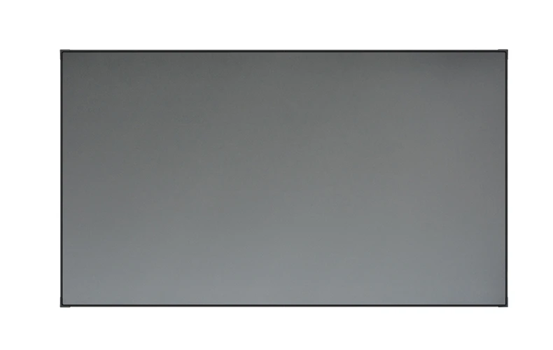 100inch Long throw anti-light screen 4K high-definition black-diamond fixed frame projection screen