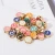 Import 100pcs Mixed Fashion color letter Spacer Beads Letter metal enamel Beads round Beads For Jewelry Making DIY Handmade Accessories from China
