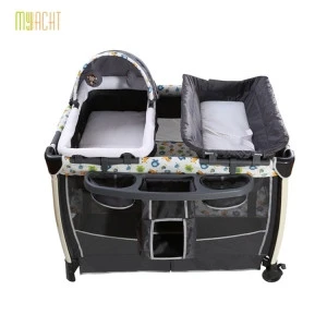 102 72 72cm mini sleeper inside multi purpose portable baby playard travel playpen bed