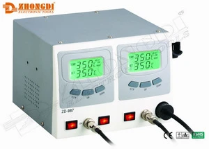 110-130V/220-240V High quality Soldering Desoldering Station in digital of Ningbo ZD