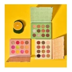 12 colors Eye shadow waterproof No makeup Pearl light Glitter EyeShadow Palette Waterproof beauty makeup cosmetics