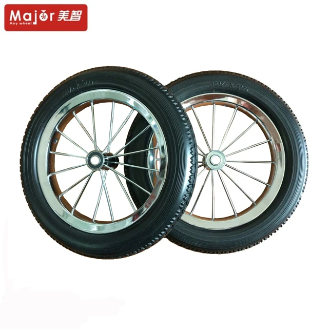 12 inch light spoked fat carbon road electric balance bike accessories bicycle wheel