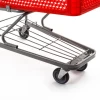 125L Plastic shopping  basket supermarket shopping trolley