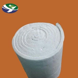 1260 ceramic fibre spun wool fire thermal insulation blanket