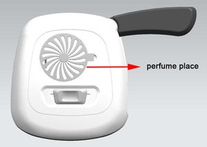 12V Car PTC Heater Fan with perfume