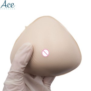 135 g/piece Top grade Light weight Symmetrical Breast Form M-01 Double layer Silicone Breast Form