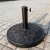 Import 13KGS Outdoor Leisure Round Bronze Resin Gothic Terrace Umbrella Base from China