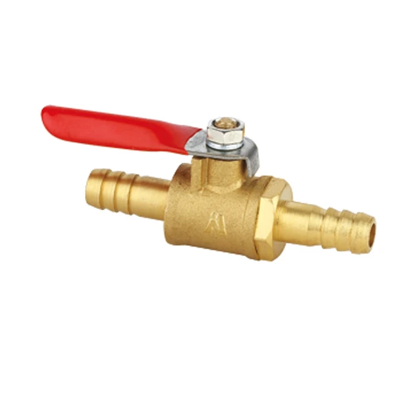 1/4 inch Dia Brass  Hose Pipe Connectors  Ball  gas Valves