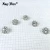 Import 15 mm Wholesale Fancy Silver Round Flower Rhinestone Button from China