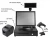 15&#39;&#39; capacitive touch dual screen i3 i5 4210u all in one pos system  pos scale cash register