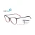 Import 17521 brand design myopia anti blue light prescription eyeglasses from China