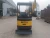 Import 1800kg 1.8ton 24HP mini excavator 301.8D with 0.04m3 bucket and dozing blade from China