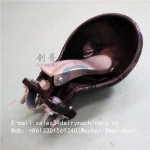 1.8L cattle drinking bowl , cattle iron drinking water bowl ,cast iron pig bowl drinker