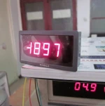 +/-199.9uA +/-199.9mA +/-1.999A  ampere panel meter