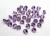 Import 1mm Natural African Amethyst Round Faceted Loose Gemstone Wholesale Price from India