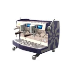 2 groups stainless steel coffee machine espresso for tea time