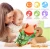 Import 2 IN 1 Baby Soft Cloth Book with Hand Puppet Animal Crinkle Tail Tactile Feel baby baby bath Toy for kids activity from China