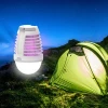 2-in-1 Camping Lantern Bug Zapper Tent Light - Portable Mosquito Killer LED Lantern with Rechargeable Battery