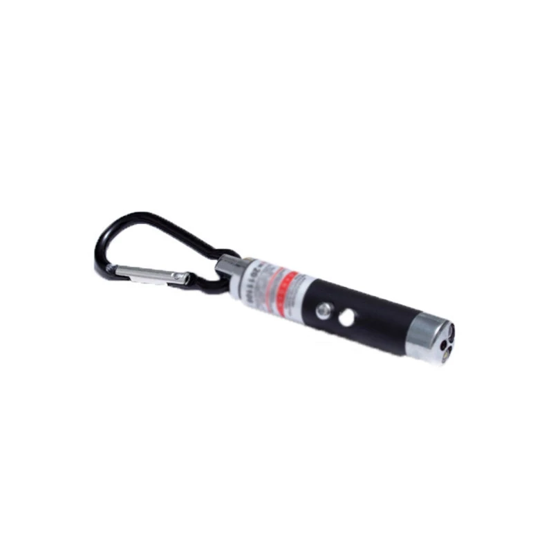 2 in 1 Mini Money Detector Red Laser Pointer UV Laser Flashlight