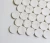 Import 2" Ink-jet Marble look penny round recycle glass mosaic tile for wall from China