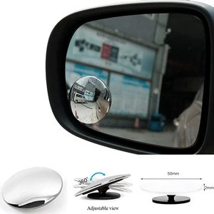 2 pack adjustable car blind spot mirror / 2 inches side Convex Rear View Mirror