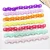Import 20 * 14mm acrylic colored chain buckle ring key ring DIY jewelry accessories wholesale from China