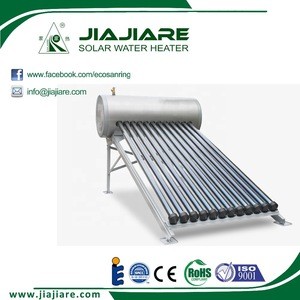 200L galvanized steel heat pipe pressurized solar water heater with 3 years warranty