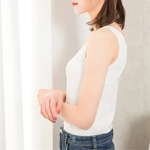 2018 Hot Sale Bulk Girl Sexy Cotton Shirt Women Camisole Tops