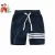 Import 2018 new arrival product summer popular gym shorts cotton fabric boys shorts blue stripe gray custom toddler clothes kids from China