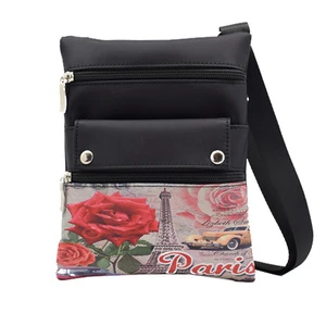 2018 new arrived small shoulder bag custom picture transfer printing bag for women