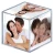 Import 2018 Wholesale Desktop Acrylic Photo Cube or Photo Frame for 6 photos as Decoration Gift from China