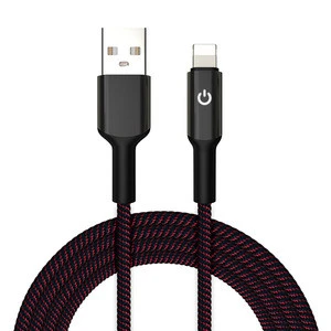 2019 Newest Smart Power Off LED USB Cable for iPhone