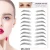 Import 2020 4D New design Eyebrow Tattoo Sticker from China