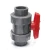 2020 china 1/2-3 inch  water pvc DIN /ANSI white  thread ball valve