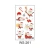 Import 2020 Color Christmas luminous childrens temporary tattoo stickers from China