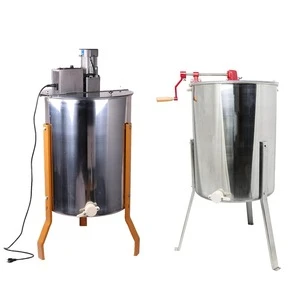 2020 Factory directly supply 2 4 6 8 12 20 24 frame automatic radial motor used manual electric honey extractor